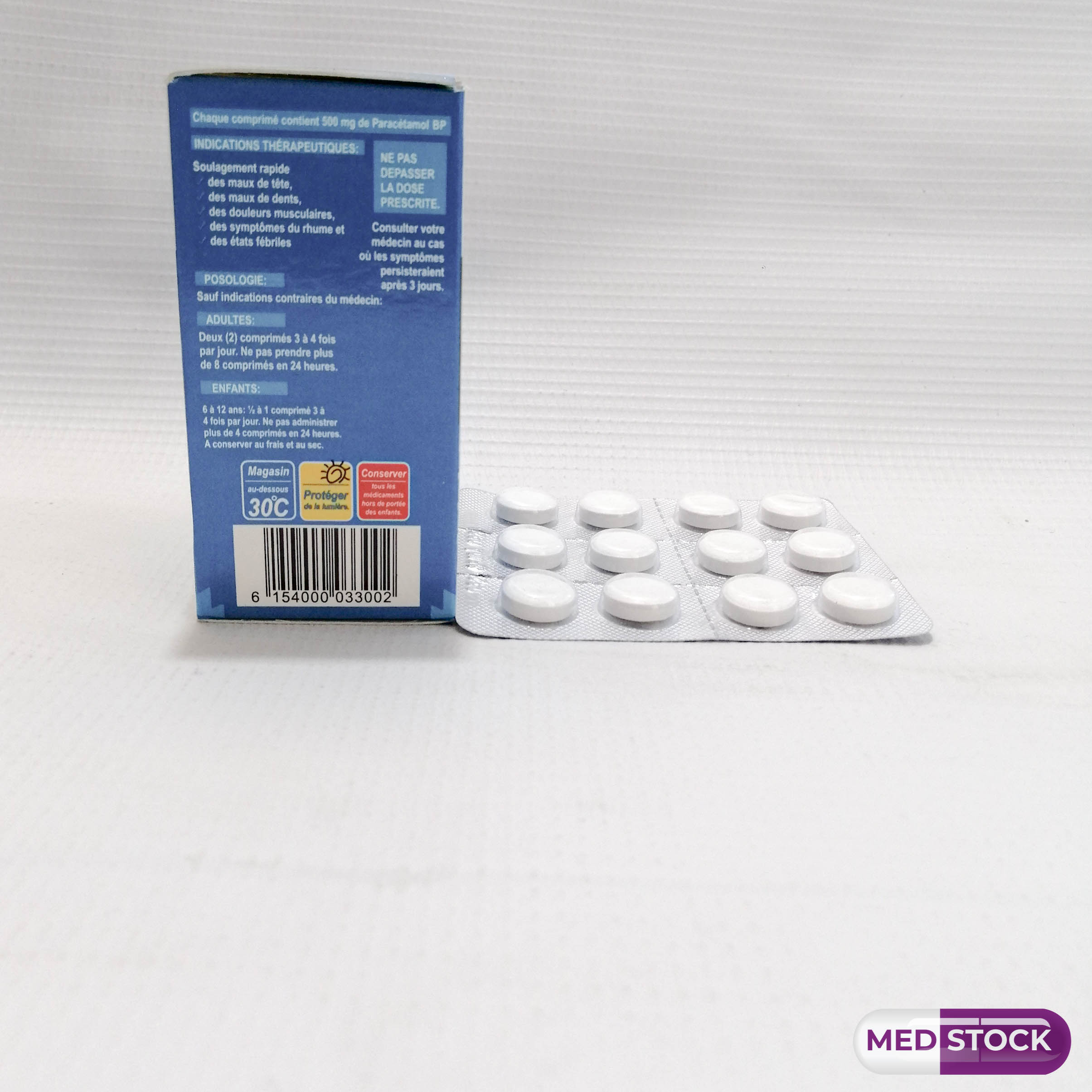 Paracetamol 500mg Tab Emzor - Favourite Doctor